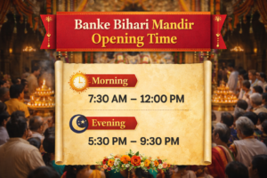 banke bihari mandir opening time