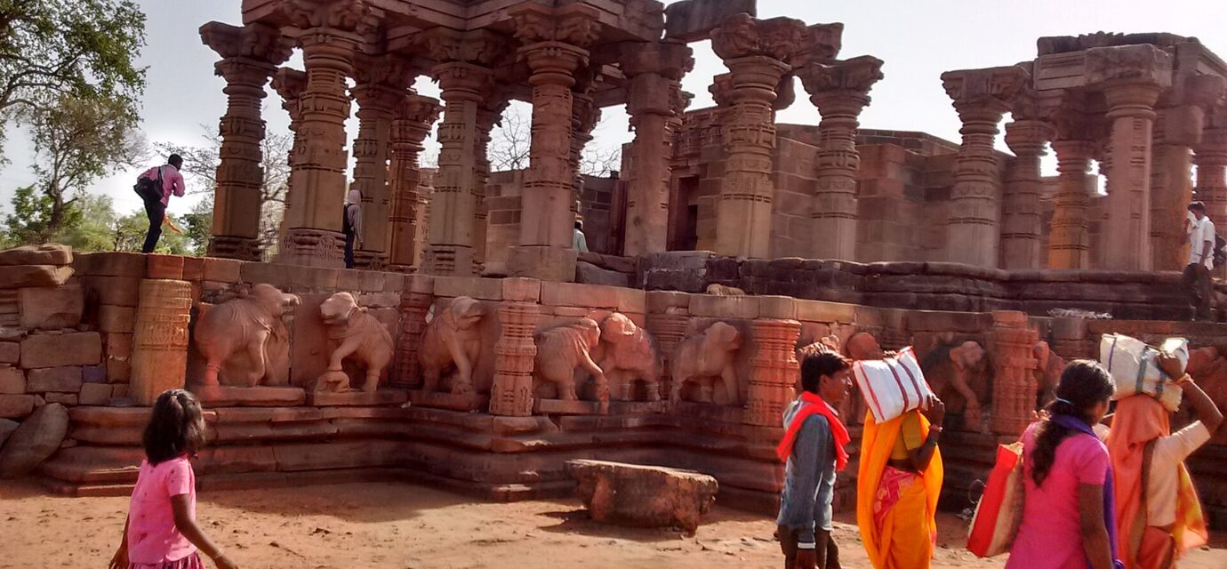 Omkareshwar Jyotirlinga temple on Mandhata island in the Narmada