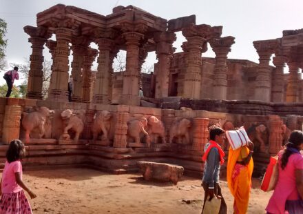Omkareshwar Jyotirlinga temple on Mandhata island in the Narmada